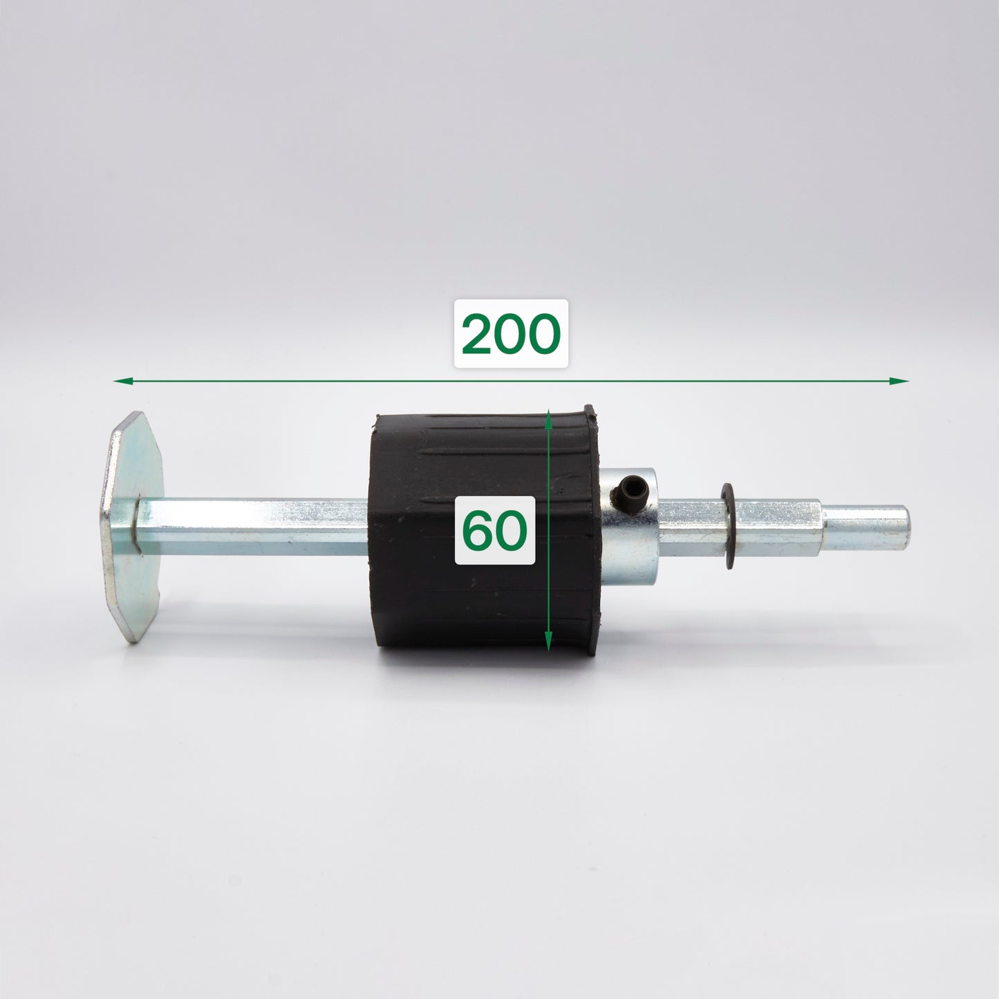 Getriebeanschluss / Wellenbolzen verstellbar - Welle 60 mm