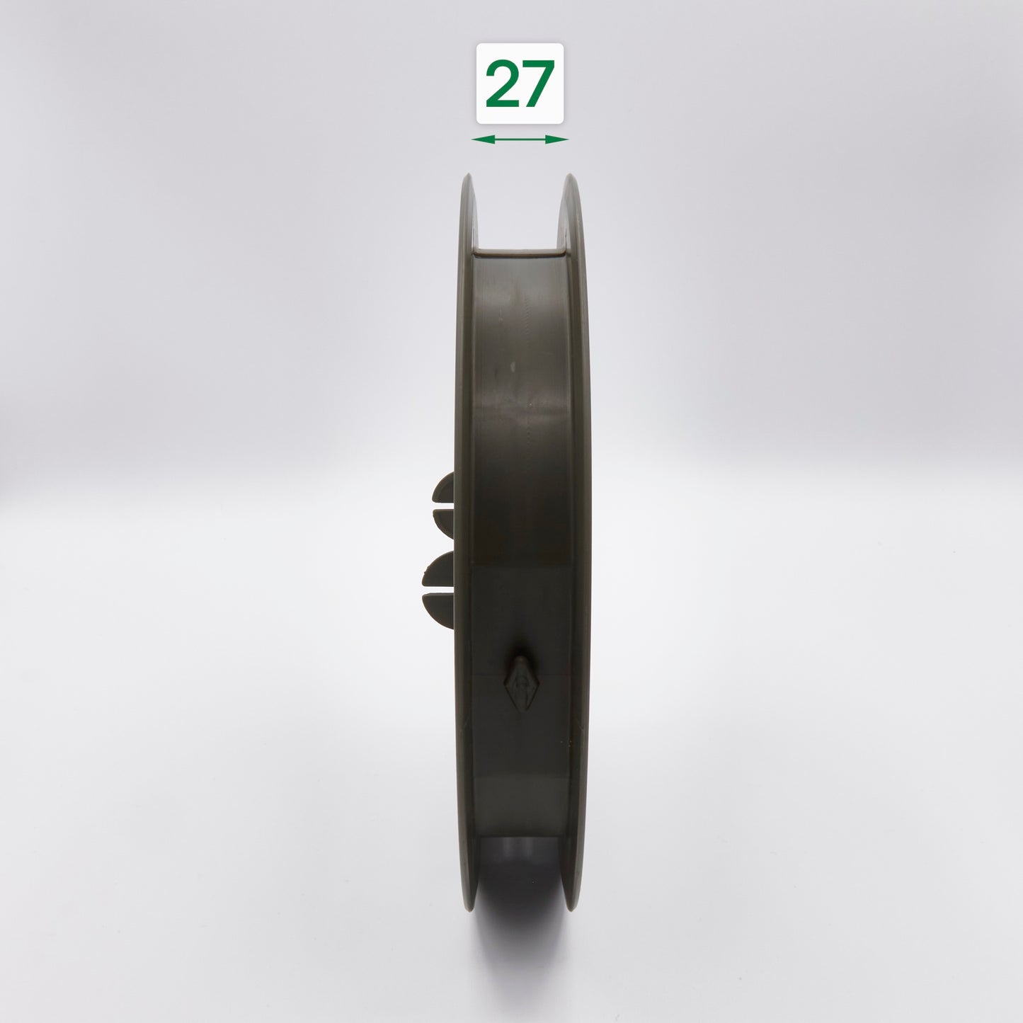 Gurtscheibe verstellbar für Rollläden - Welle 60 mm, 215 mm