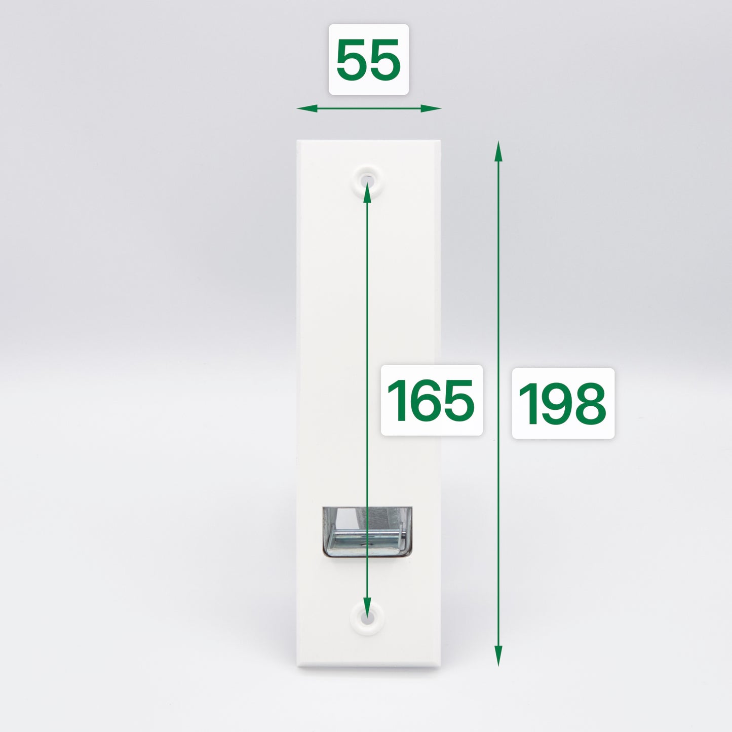 Gurtwickler mit Blende 10-12 m - Lochabstand 165 mm