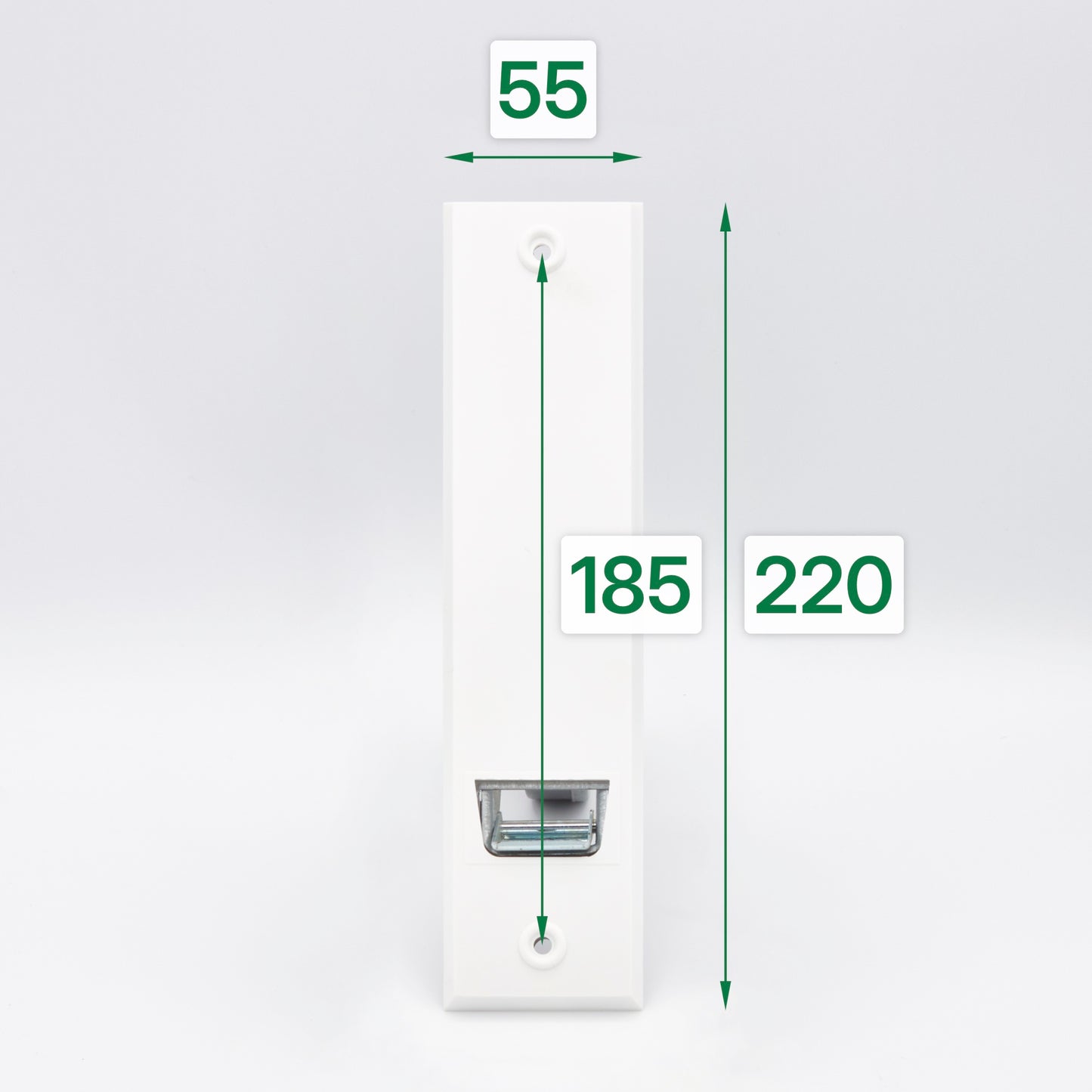 Gurtwickler mit Blende 5 m - Lochabstand 185 mm
