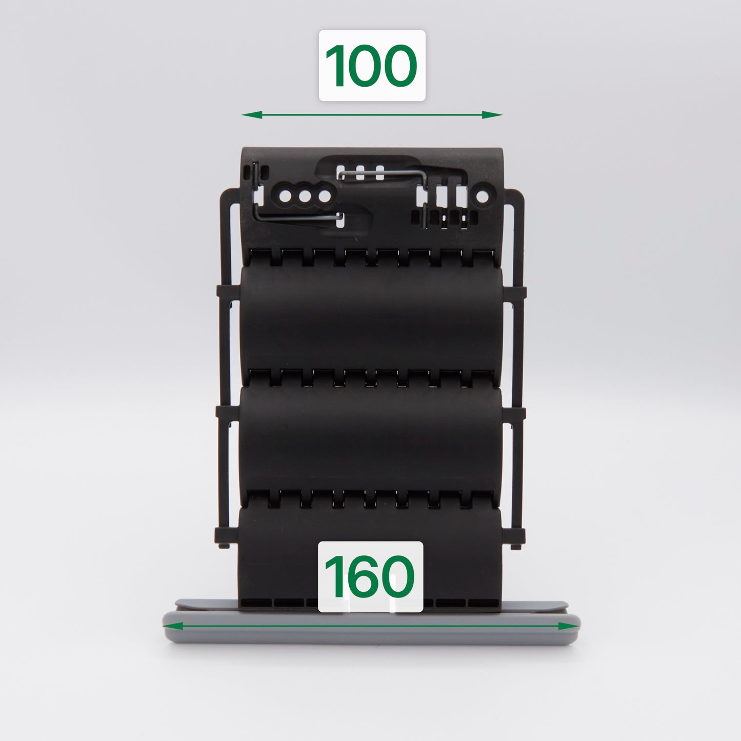 OctoClick Hochschiebesicherung 3-gliedrig für Rollläden - Welle 50 mm / 60 mm