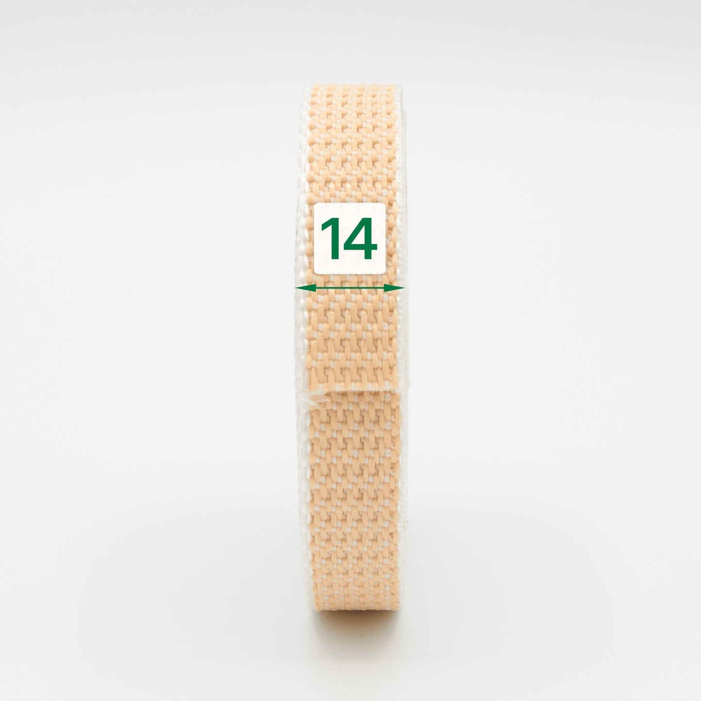 Rollladengurt beige 14 mm - Meterware