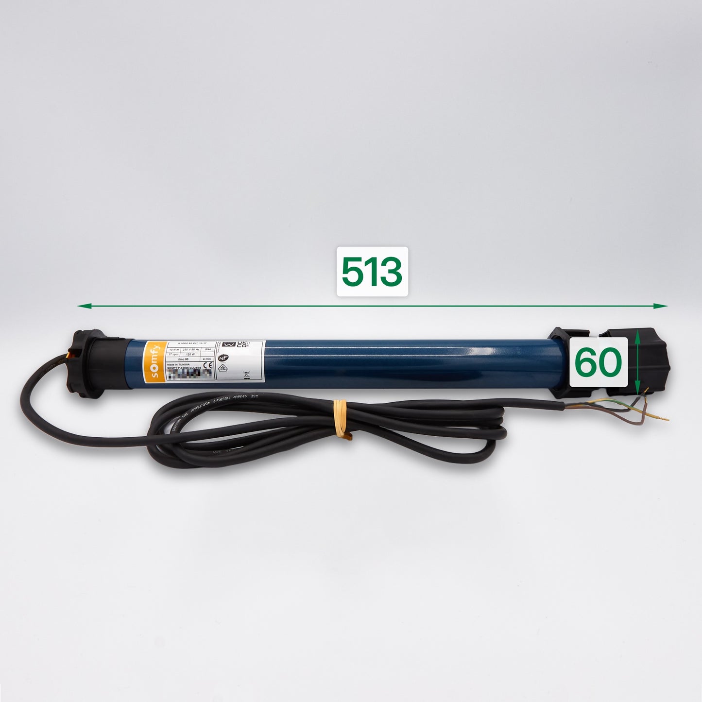 Somfy Ilmo 2 50 WT 10/17 Rollladenmotor 10 Nm