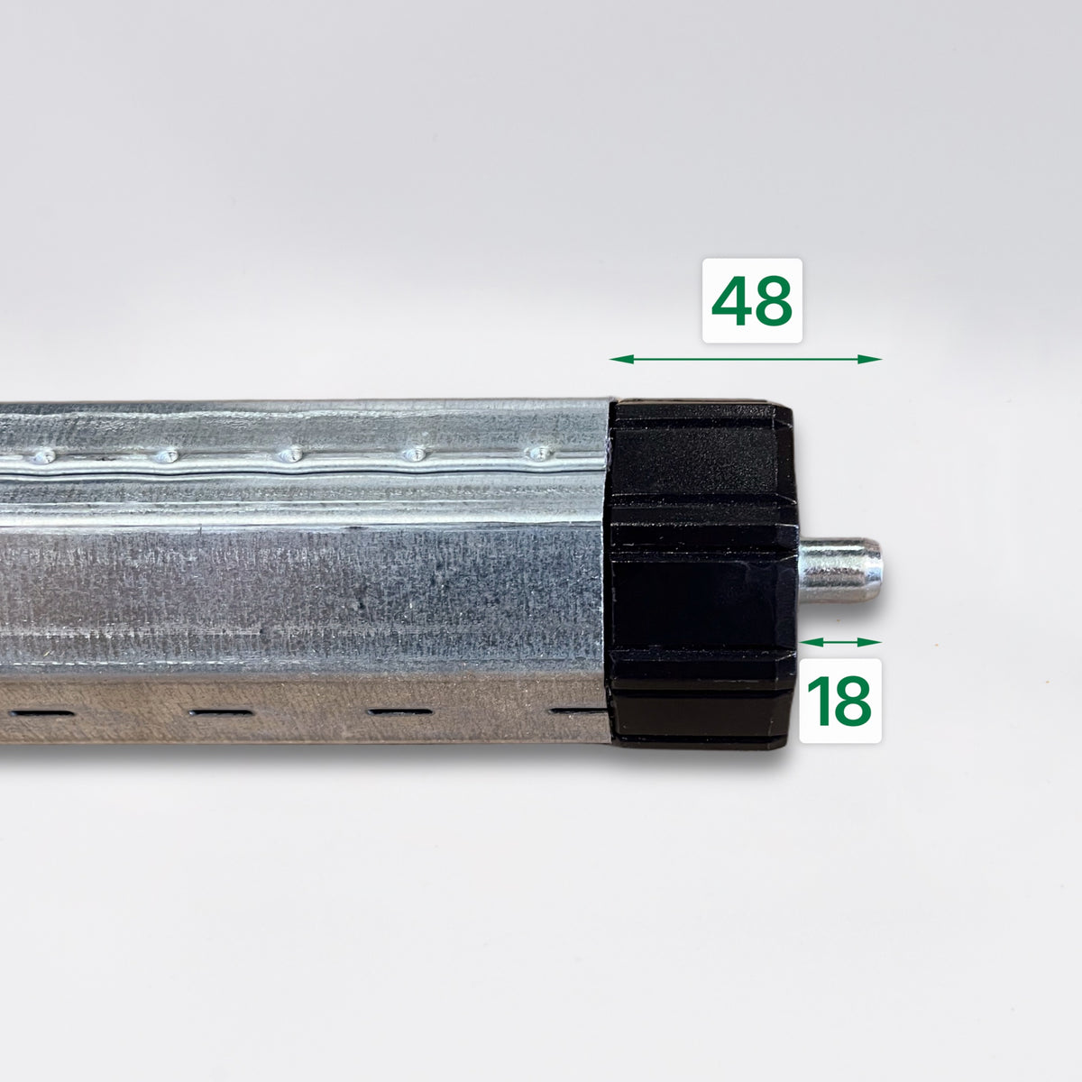 Walzenkapsel für Rollläden - Welle 60 mm, 145 mm
