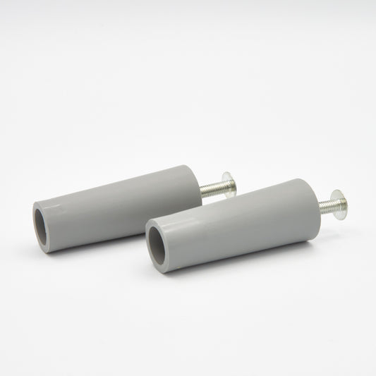 Anschlagpuffer extra lang grau 60 mm für Rollläden (2er-Set)