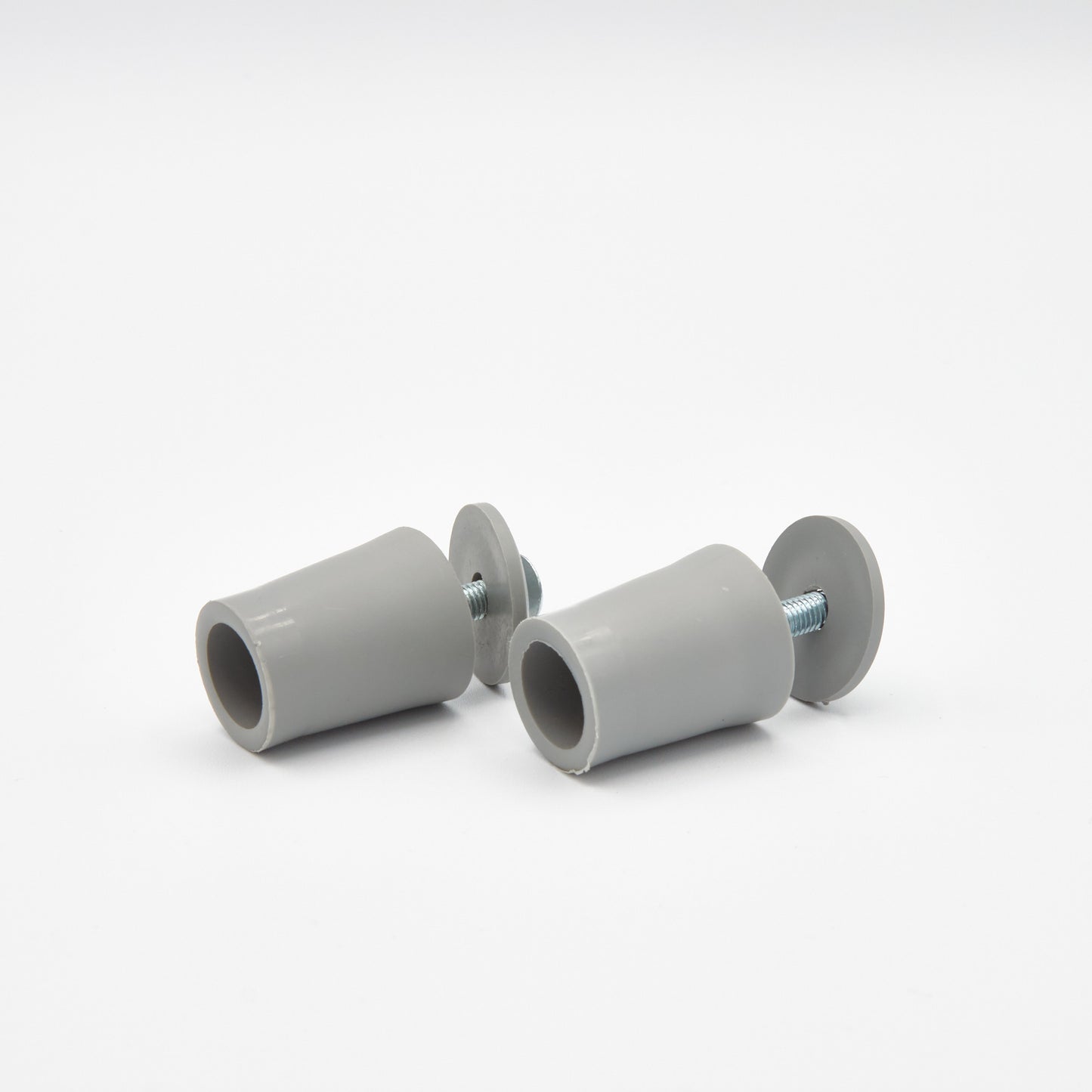 Anschlagpuffer kurz mit Beilagscheibe grau 28 mm für Rollläden (2er-Set)