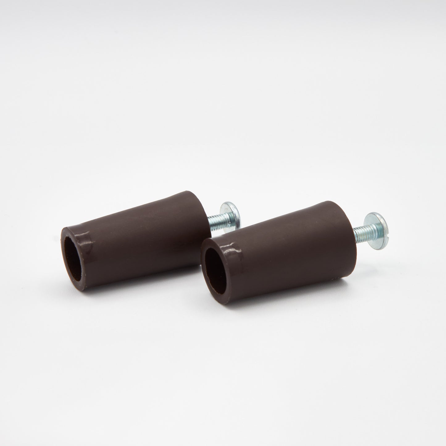 Anschlagpuffer lang braun 40 mm für Rollläden (2er-Set)