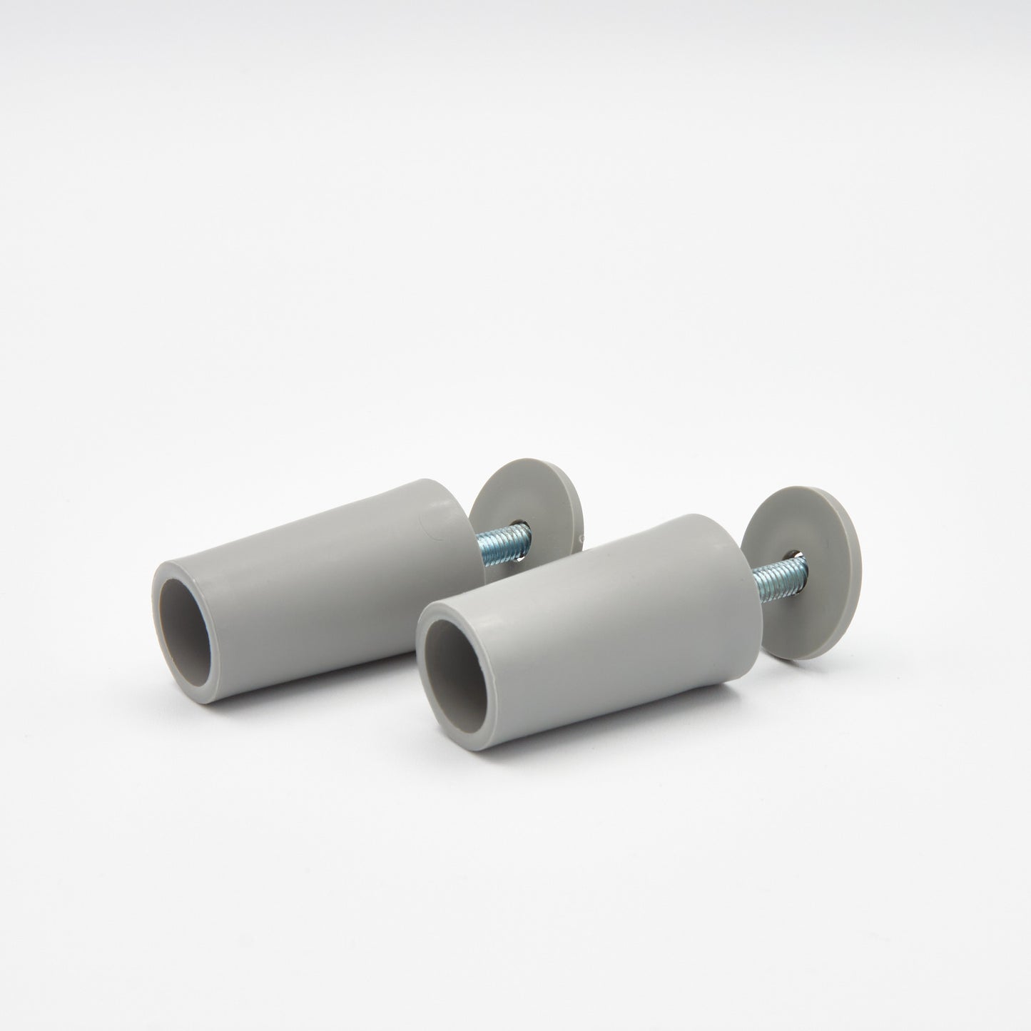 Anschlagpuffer lang mit Beilagscheibe grau 40 mm für Rollläden (2er-Set)