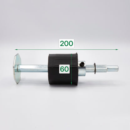 Getriebeanschluss / Wellenbolzen verstellbar - Welle 60 mm