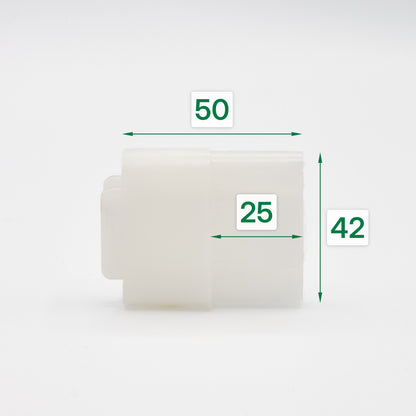 Gleiter für Rollladen-Endleiste transparent 25 x 14 mm