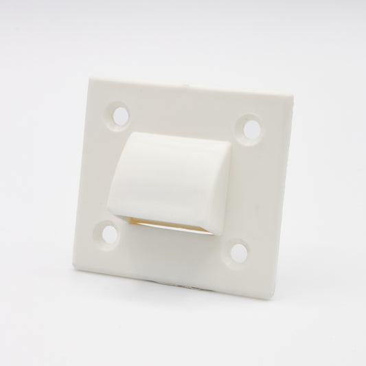 Gurtführung mit Bürste für 22 mm Rollladengurt