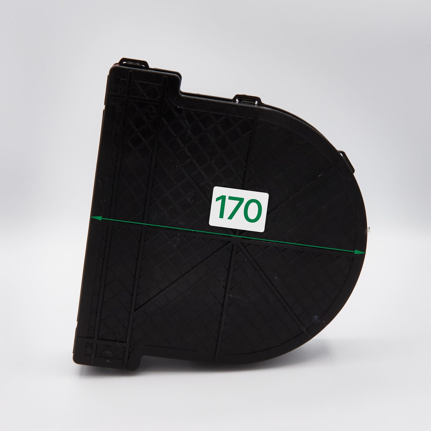 Gurtwickler-Mauerkasten 5 m für Rollläden - Lochabstand 165 mm