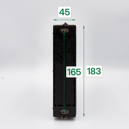 Gurtwickler-Mauerkasten 5 m für Rollläden - Lochabstand 165 mm