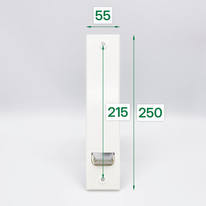 Gurtwickler mit Blende 10-12 m - Lochabstand 215 mm