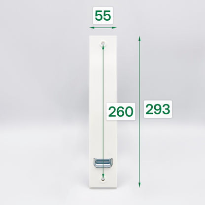 Gurtwickler mit Blende 15 m - Lochabstand 260 mm