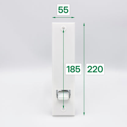 Gurtwickler mit Blende 16 m - Lochabstand 185 mm