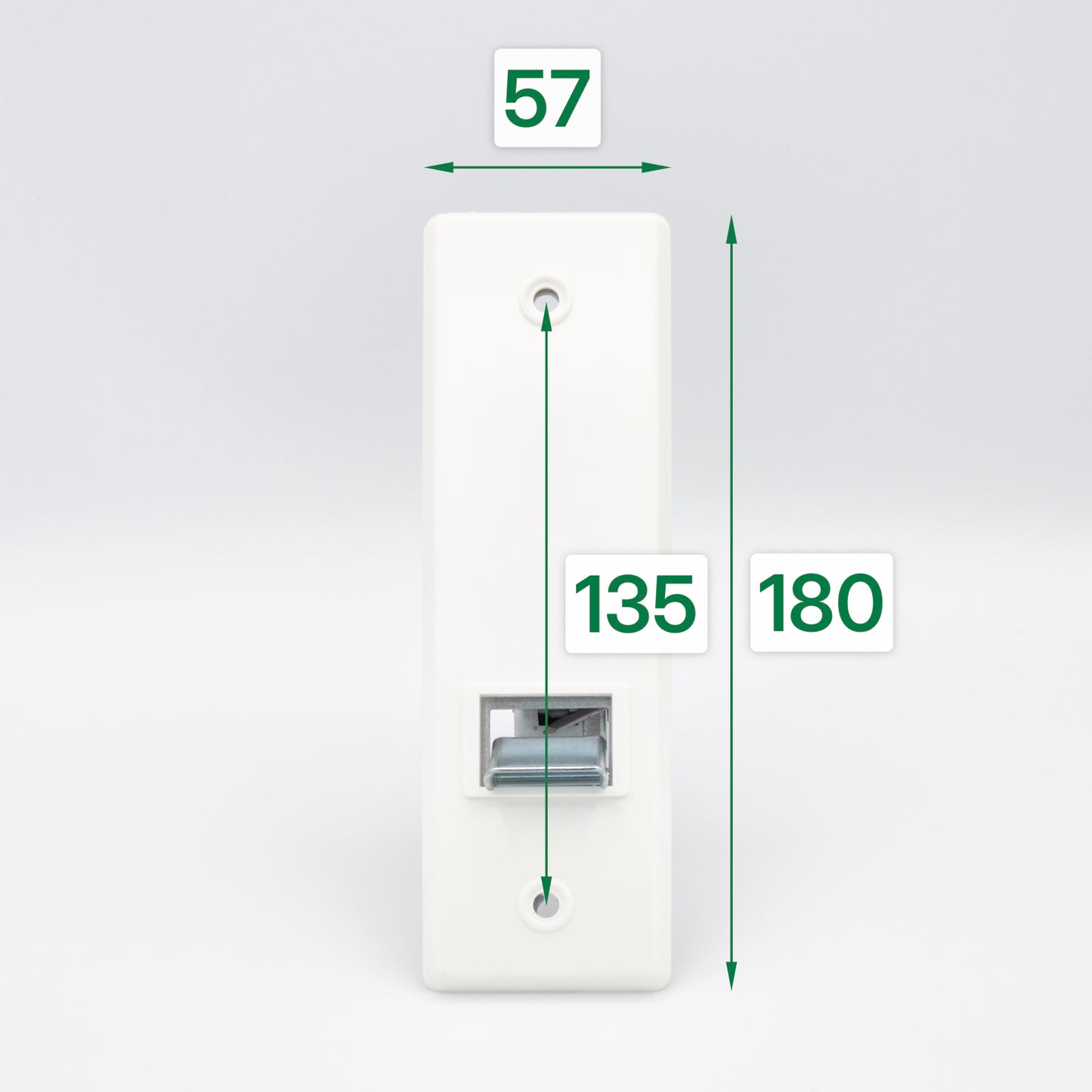 Gurtwickler mit Blende 3-5 m - Lochabstand 135 mm