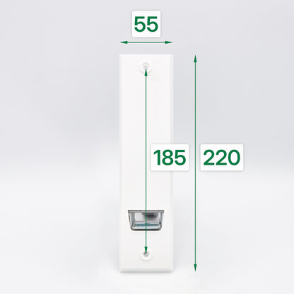 Gurtwickler mit Blende 5 m - Lochabstand 185 mm