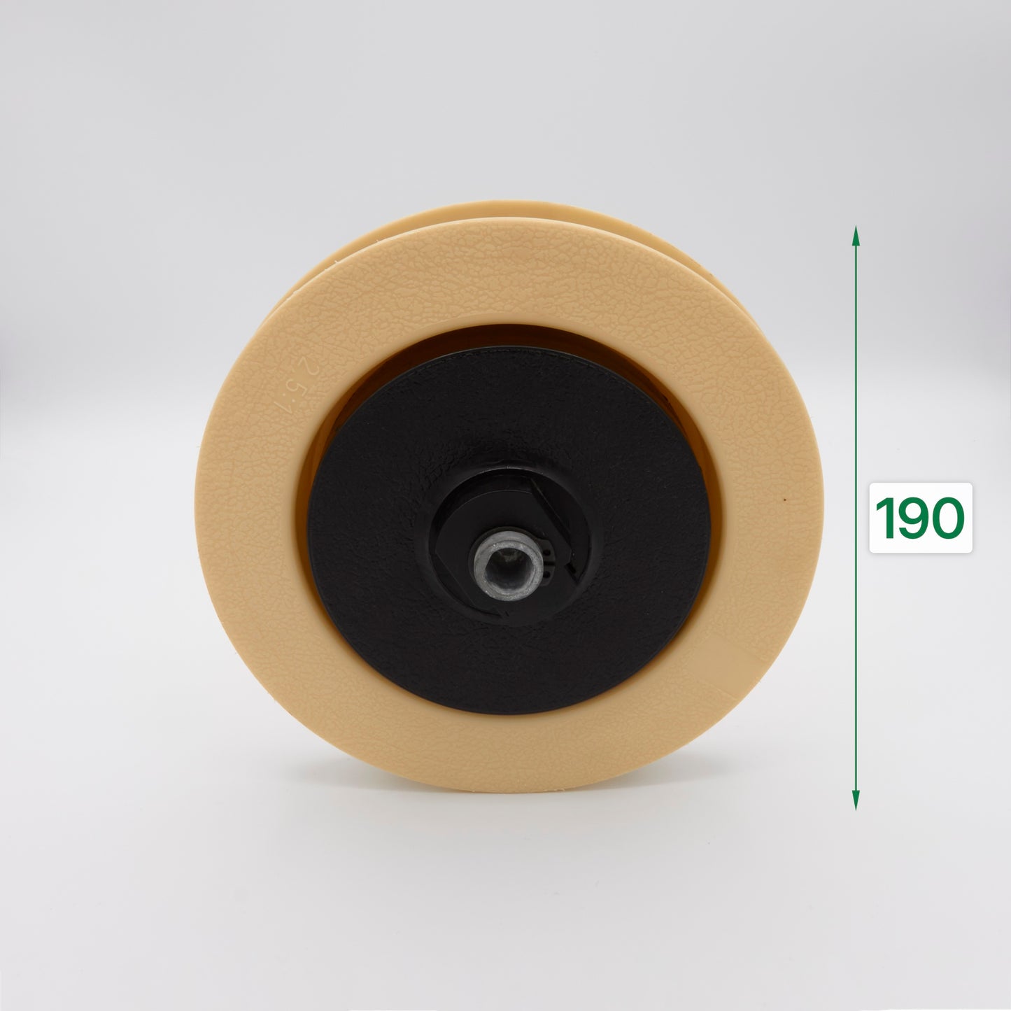 Gurtzuggetriebe Untersetzung 2,5 : 1 - 190 mm