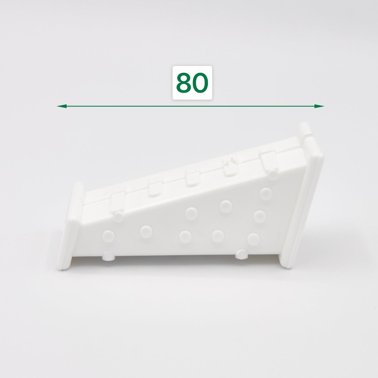 Mauerdurchführung mit Bürste 80 mm für Rollläden