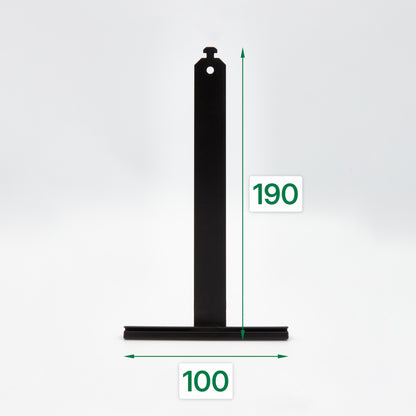 Mini Alu-Aufhängefeder für Rollläden - 100 mm, Länge 190 mm