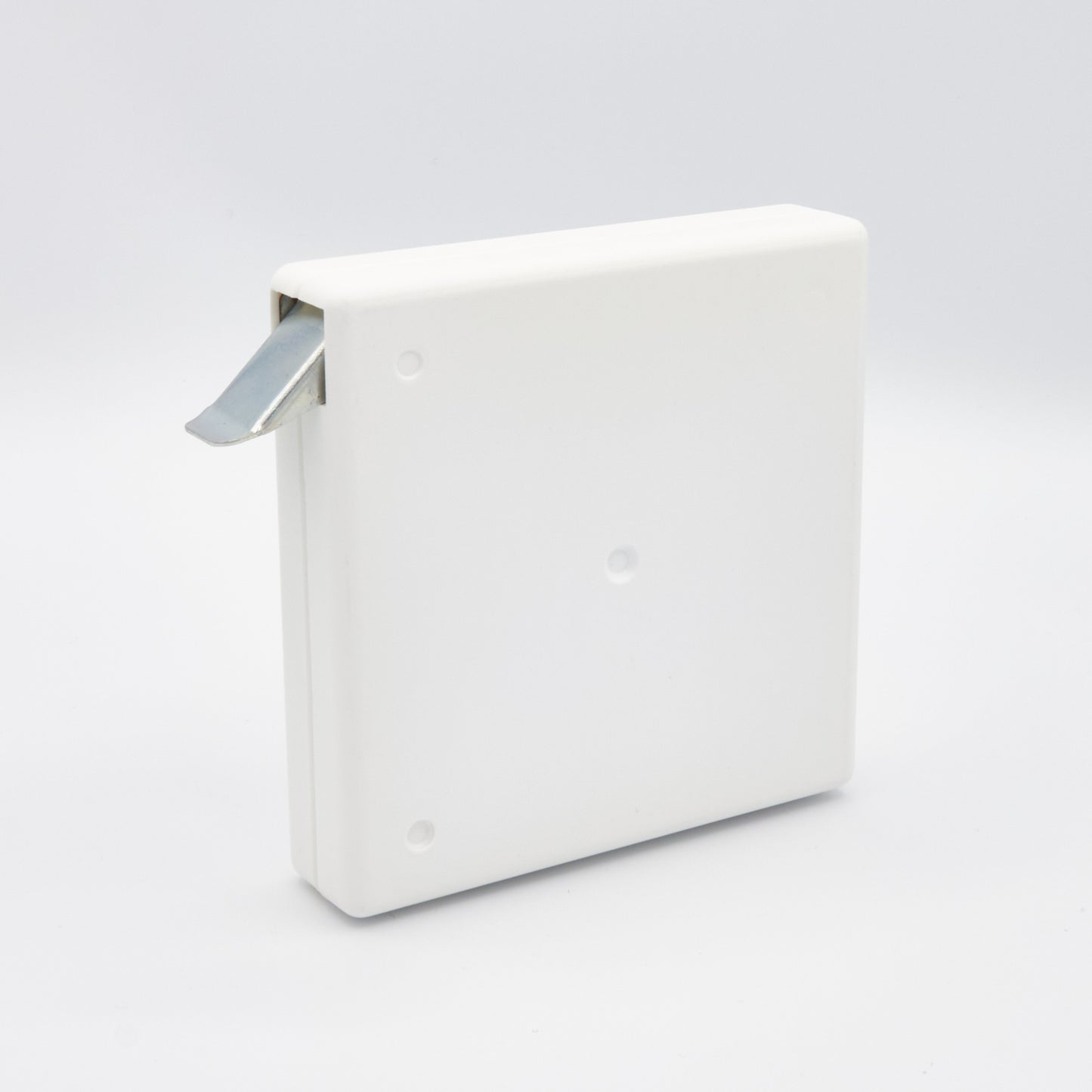 Mini Aufschraubwickler ohne Gurt weiß für Rollläden