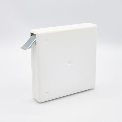 Mini Aufschraubwickler ohne Gurt weiß für Rollläden