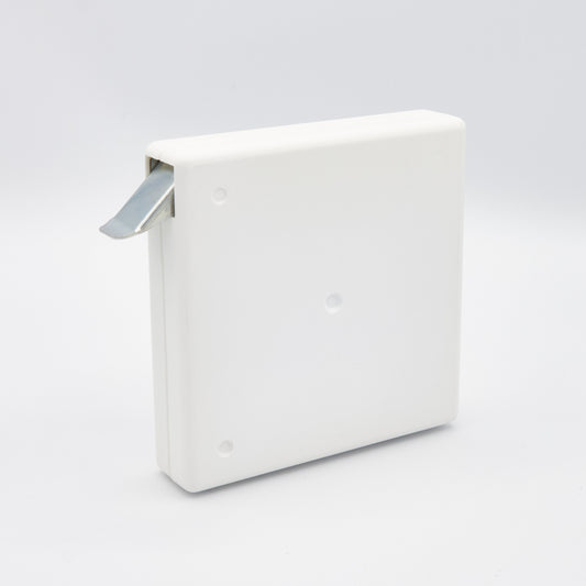 Mini Aufschraubwickler ohne Gurt weiß für Rollläden