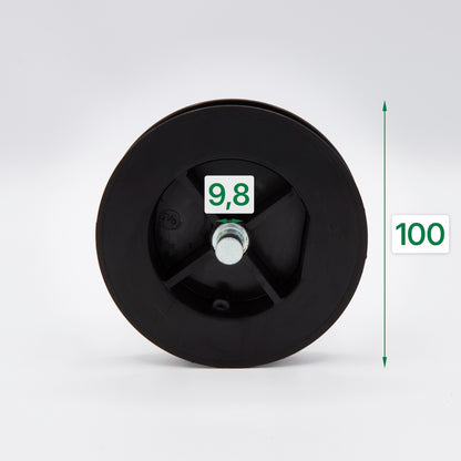 Mini Gurtscheibe für Rollläden - Welle 40 mm, 135 mm