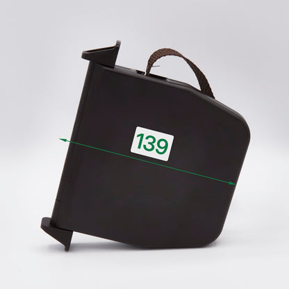 Mini Schwenkwickler mit Gurt braun für Rollläden - Lochabstand 155 mm