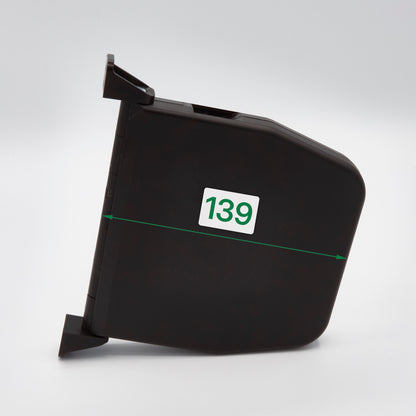 Mini Schwenkwickler ohne Gurt braun für Rollläden - Lochabstand 155 mm