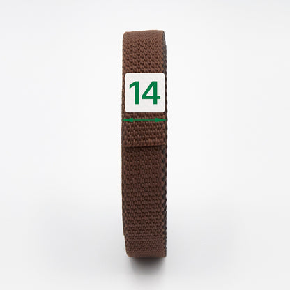 Rollladengurt braun 14 mm - Meterware
