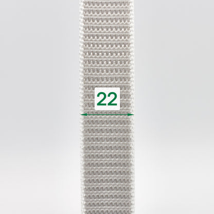 Rollladengurt hellgrau 22 mm