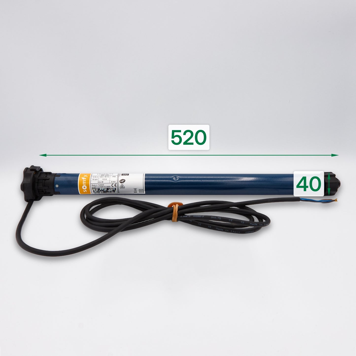 Somfy Ilmo 2 40 WT 13/10 Rollladenmotor 13 Nm