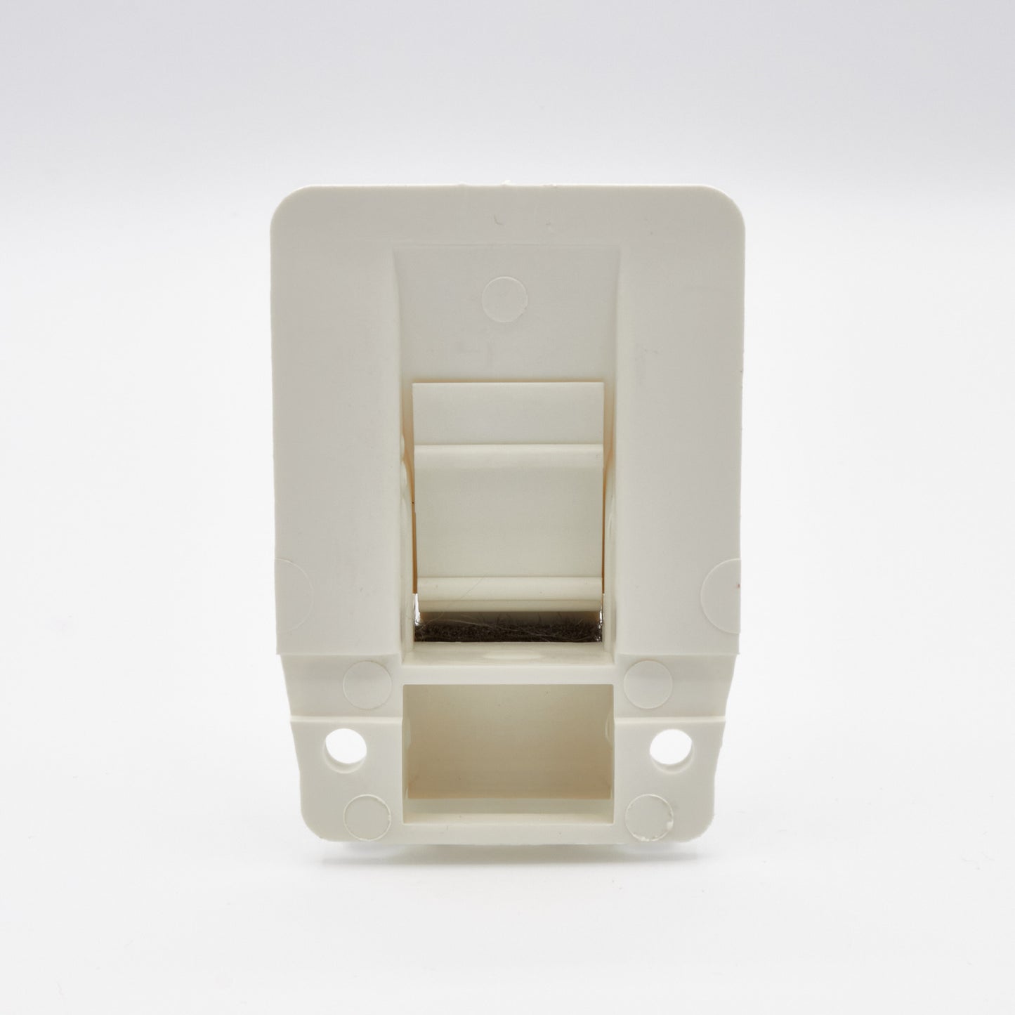 Unterputz-Gurtführung mit Rand und Bürste für 22 mm Rollladengurt