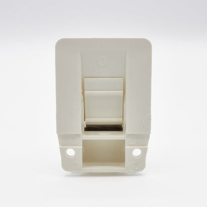 Unterputz-Gurtführung mit Rand und Bürste für 22 mm Rollladengurt