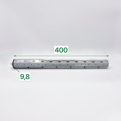 Verlängerungsstück mit Kapsel für Rollläden - Welle 40 mm, 400 mm