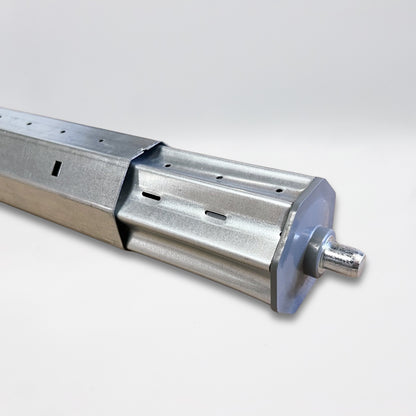 Verlängerungsstück mit Kapsel für Rollläden - Welle 60 mm, 350 mm