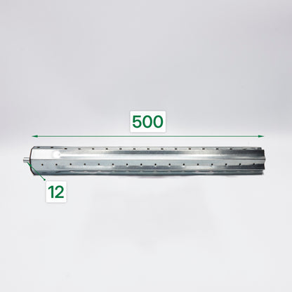 Verlängerungsstück mit Kapsel für Rollläden - Welle 60 mm, 500 mm