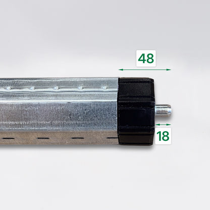 Walzenkapsel für Rollläden - Welle 60 mm, 145 mm