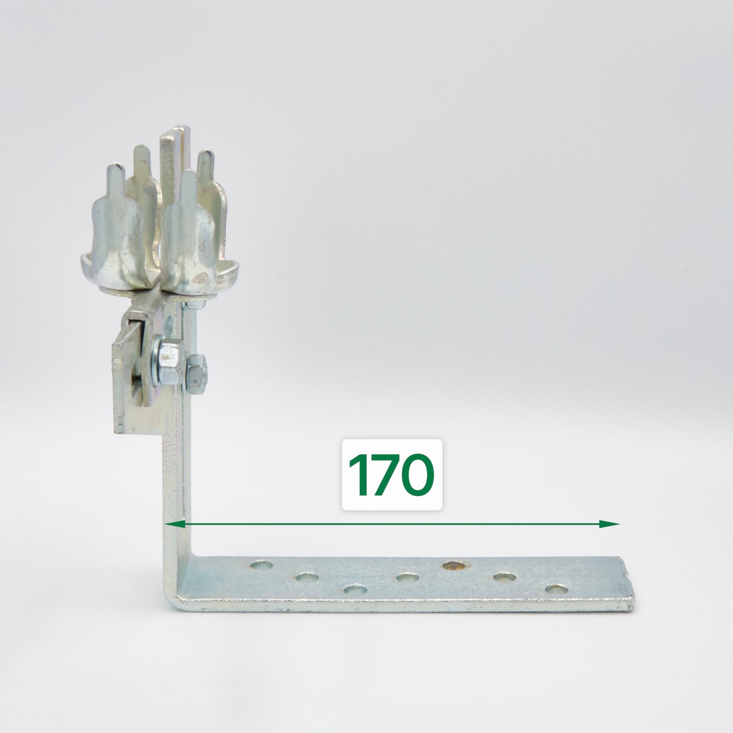 Zwischenlager breit mit Kugellagereinsätzen für Rollläden