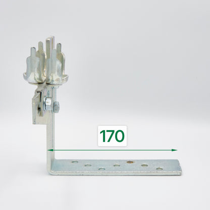 Zwischenlager breit mit Kugellagereinsätzen für Rollläden