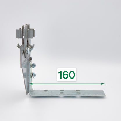 Zwischenlager schmal mit Kugellagereinsätzen für Rollläden